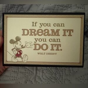 Hallmark Mickey Plaque